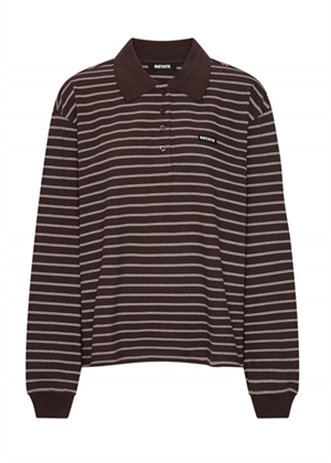 Plume Pique longsleeve polo Mole Comb. ROTATE By Christensen 